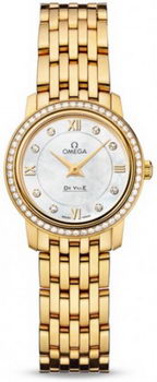 Omega De Ville Prestige Quarz Small Watch 158622Q Omega De Ville Prestige Quarz Small Watch 158622Q