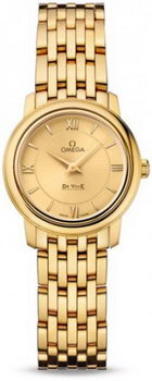 Omega De Ville Prestige Quarz Small Watch 158622R Omega De Ville Prestige Quarz Small Watch 158622R