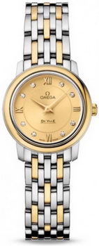 Omega De Ville Prestige Quarz Small Watch 158622W Omega De Ville Prestige Quarz Small Watch 158622W