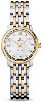 Omega De Ville Prestige Quarz Small Watch 158622X Omega De Ville Prestige Quarz Small Watch 158622X
