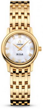 Omega De Ville Prestige Quarz Small Watch 158621G Omega De Ville Prestige Quarz Small Watch 158621G