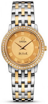 Omega De Ville Prestige Quarz Watch 158620AB Omega De Ville Prestige Quarz Watch 158620AB