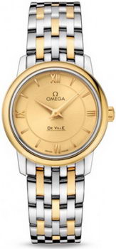 Omega De Ville Prestige Quarz Watch 158620P Omega De Ville Prestige Quarz Watch 158620P