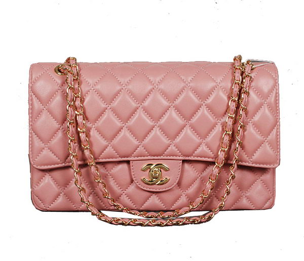 Chanel Classic Flap Bag 1113 Pink Sheep Leather Gold Chanel Classic Flap Bag 1113 Pink Sheep Leather Gold