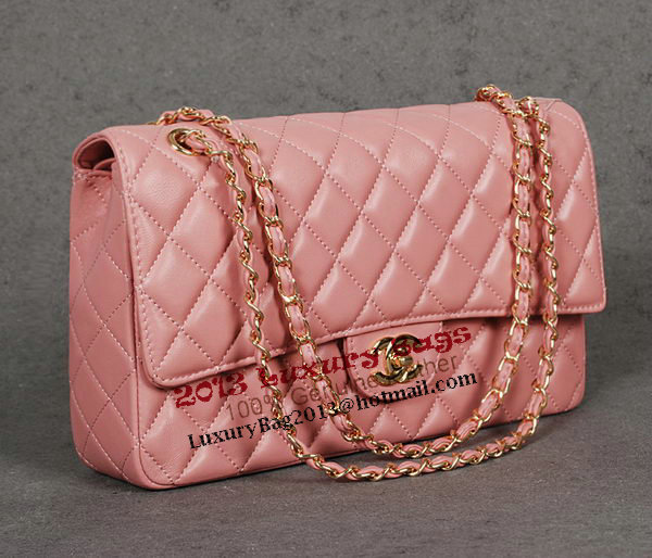 Chanel Classic Flap Bag 1113 Pink Sheep Leather Gold Chanel Classic Flap Bag 1113 Pink Sheep Leather Gold