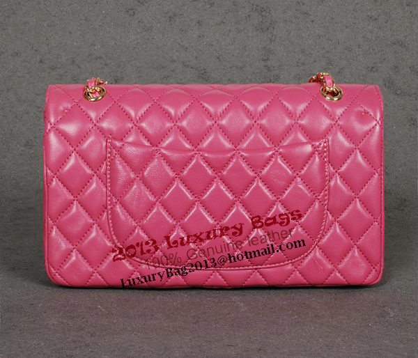 Chanel Classic Flap Bag 1113 Rose Sheep Leather Gold Chanel Classic Flap Bag 1113 Rose Sheep Leather Gold