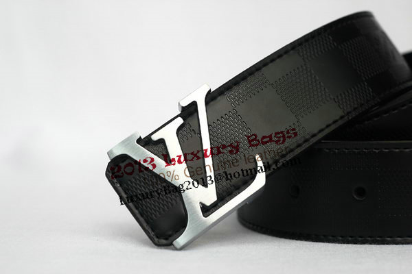 Louis Vuitton Black Leather Belt LV2057 Louis Vuitton Black Leather Belt LV2057