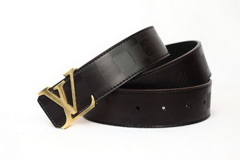 Louis Vuitton Brown Leather Belt LV2057 Louis Vuitton Brown Leather Belt LV2057