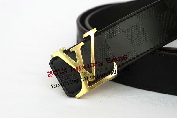 Louis Vuitton Brown Leather Belt LV2057 Louis Vuitton Brown Leather Belt LV2057