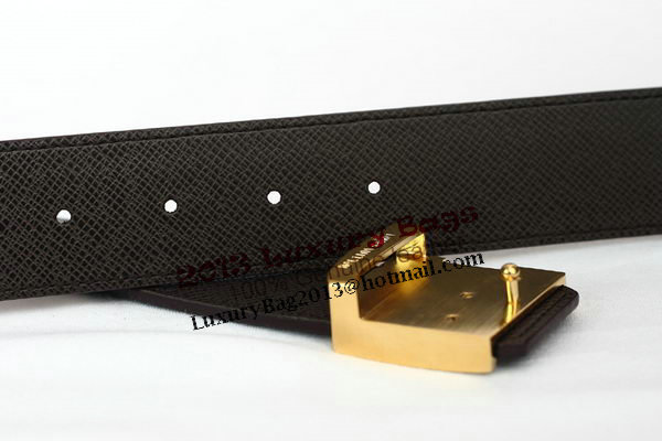 Louis Vuitton Brown Leather Belt LV2057 Louis Vuitton Brown Leather Belt LV2057