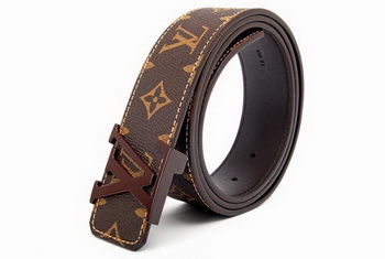 Louis Vuitton Monogram Canvas Belt LV2055 Louis Vuitton Monogram Canvas Belt LV2055