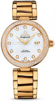 Omega De Ville Ladymatic Watch 158614P Omega De Ville Ladymatic Watch 158614P