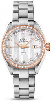 Omega Seamaster Aqua Terra Schmuck Watch 158595D Omega Seamaster Aqua Terra Schmuck Watch 158595D