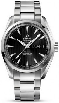 Omega Seamaster Aqua Terra Annual Calendar Watch 158589M Omega Seamaster Aqua Terra Annual Calendar Watch 158589M