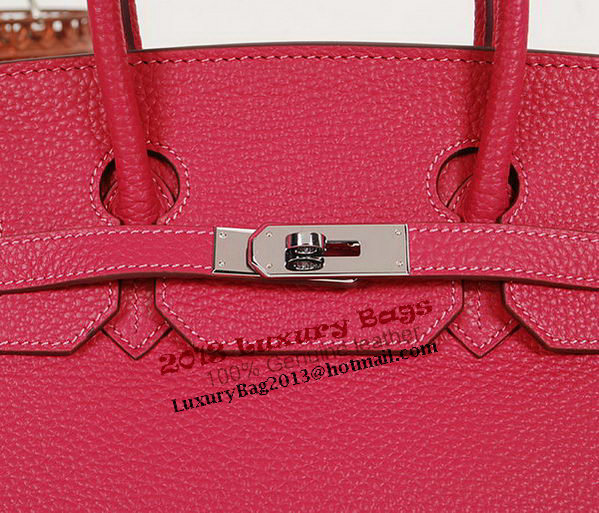 Hermes Birkin 35CM Tote Bag Rose Clemence Leather H35 Silver Hermes Birkin 35CM Tote Bag Rose Clemence Leather H35 Silver