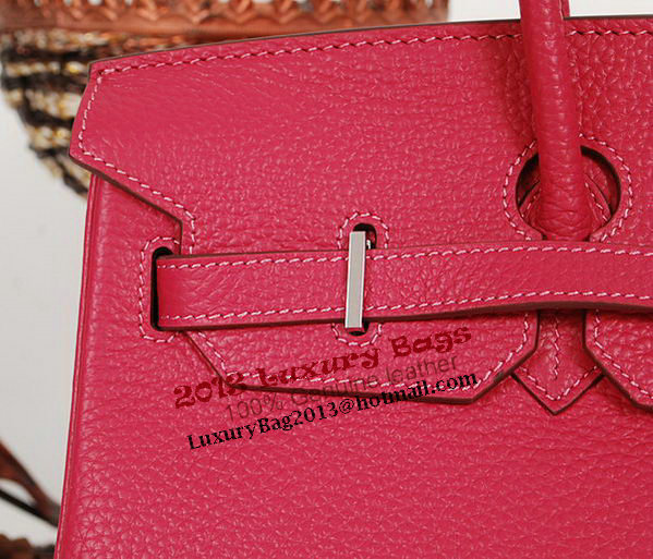 Hermes Birkin 35CM Tote Bag Rose Clemence Leather H35 Silver Hermes Birkin 35CM Tote Bag Rose Clemence Leather H35 Silver