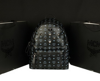 MCM Stark Backpack Jumbo in Calf Leather 8006 Black MCM Stark Backpack Jumbo in Calf Leather 8006 Black