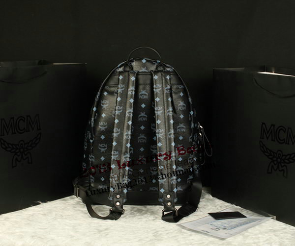 MCM Stark Backpack Jumbo in Calf Leather 8006 Black MCM Stark Backpack Jumbo in Calf Leather 8006 Black