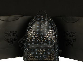 MCM Stark Backpack Jumbo in Calf Leather 8100 Black MCM Stark Backpack Jumbo in Calf Leather 8100 Black