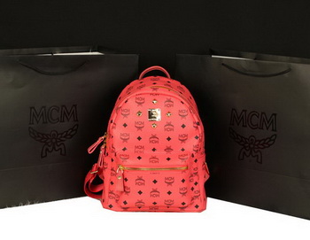 MCM Stark Backpack Large in Calf Leather 8004 Light Pink MCM Stark Backpack Large in Calf Leather 8004 Light Pink