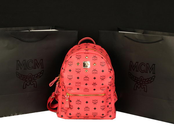 MCM Stark Backpack Large in Calf Leather 8004 Light Pink MCM Stark Backpack Large in Calf Leather 8004 Light Pink