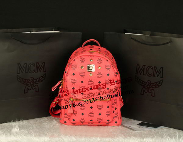 MCM Stark Backpack Large in Calf Leather 8004 Light Pink MCM Stark Backpack Large in Calf Leather 8004 Light Pink