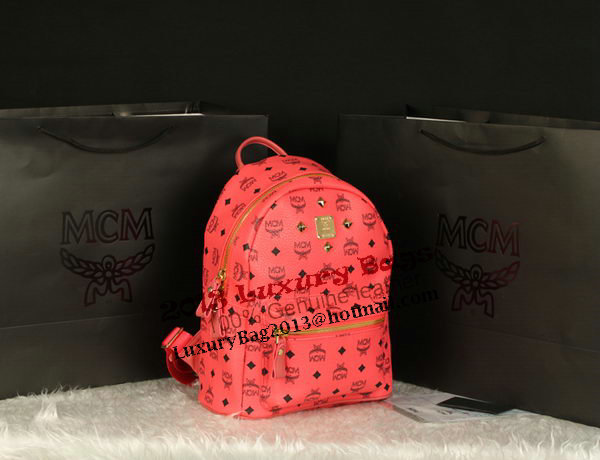 MCM Stark Backpack Large in Calf Leather 8004 Light Pink MCM Stark Backpack Large in Calf Leather 8004 Light Pink