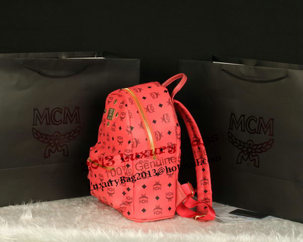 MCM Stark Backpack Large in Calf Leather 8004 Light Pink MCM Stark Backpack Large in Calf Leather 8004 Light Pink