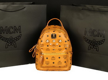 MCM Stark Backpack Medium in Calf Leather 8003 Camel MCM Stark Backpack Medium in Calf Leather 8003 Camel
