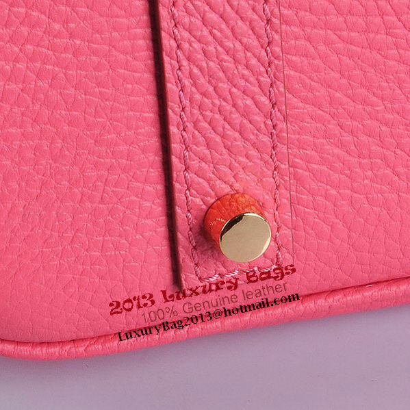 Hermes Birkin 35CM Tote Bag Pink Grainy Leather H6089 Gold Hermes Birkin 35CM Tote Bag Pink Grainy Leather H6089 Gold