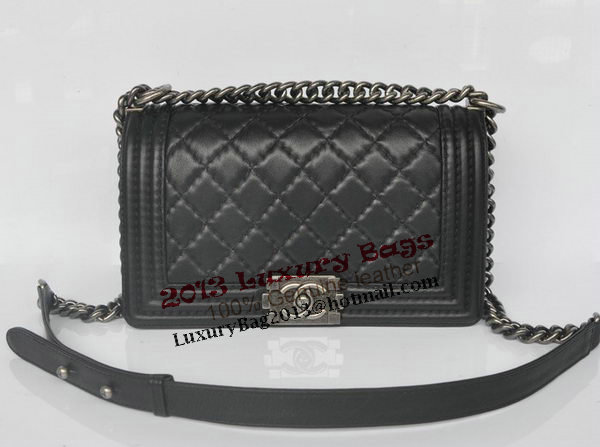 Boy Chanel Flap Shoulder Bag Bright Leather A67086 Black Boy Chanel Flap Shoulder Bag Bright Leather A67086 Black