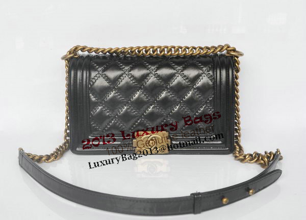 Boy Chanel Flap Shoulder Bag Bright Leather A67086 Black Boy Chanel Flap Shoulder Bag Bright Leather A67086 Black