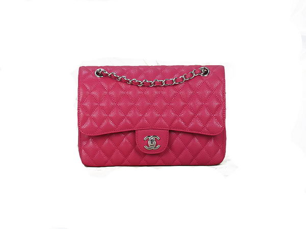Chanel 2.55 Series Classic Flap Bag 1112 Rose Cannage Pattern Original Leather Silver Chanel 2.55 Series Classic Flap Bag 1112 Rose Cannage Pattern Original Leather Silver