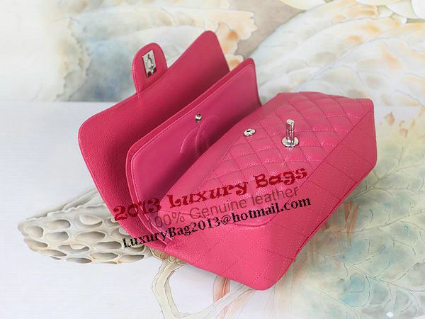 Chanel 2.55 Series Classic Flap Bag 1112 Rose Cannage Pattern Original Leather Silver Chanel 2.55 Series Classic Flap Bag 1112 Rose Cannage Pattern Original Leather Silver