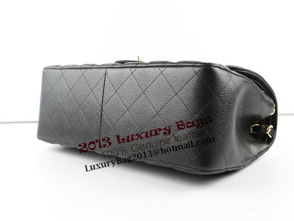 Chanel Classic Flap Bag 1113 Black Original Caviar Leather Gold Chanel Classic Flap Bag 1113 Black Original Caviar Leather Gold