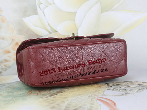 Chanel Classic Flap Bag 1113 Burgundy Original Cannage Pattern Leather Gold Chanel Classic Flap Bag 1113 Burgundy Original Cannage Pattern Leather Gold