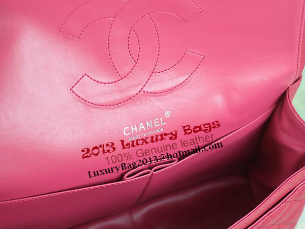 Chanel Classic Flap Bag 1113 Rose Original Cannage Pattern Leather Silver Chanel Classic Flap Bag 1113 Rose Original Cannage Pattern Leather Silver