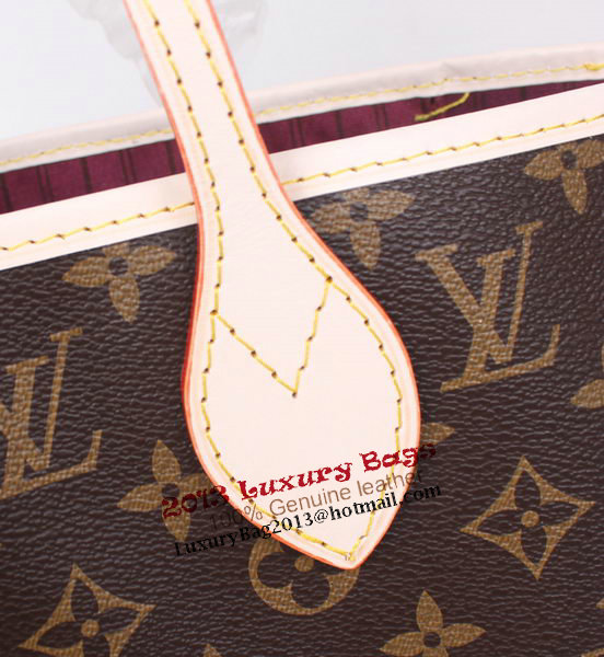 Louis Vuitton Monogram Canvas Neverfull MM M40996 Fuchsia Louis Vuitton Monogram Canvas Neverfull MM M40996 Fuchsia