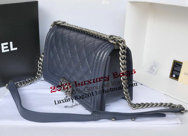 Chanel Boy Flap Shoulder Bag Original Calfskin Leather A67086 RoyalBlue Chanel Boy Flap Shoulder Bag Original Calfskin Leather A67086 RoyalBlue