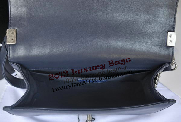 Chanel Boy Flap Shoulder Bag Original Calfskin Leather A67086 RoyalBlue Chanel Boy Flap Shoulder Bag Original Calfskin Leather A67086 RoyalBlue