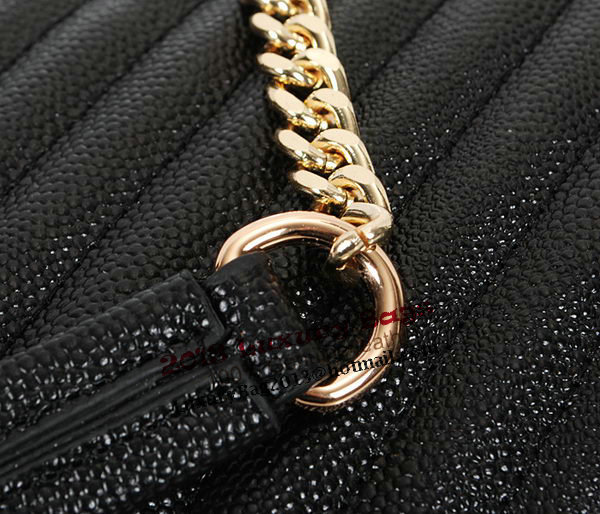 Yves Saint Laurent Classic Monogramme Shopping Bag Y9150 Apricot&Blue&Black Yves Saint Laurent Classic Monogramme Shopping Bag Y9150 Apricot&Blue&Black