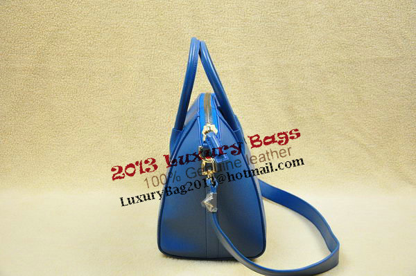 Givenchy Small Antigona Bag Original Leather 1800 Blue Givenchy Small Antigona Bag Original Leather 1800 Blue