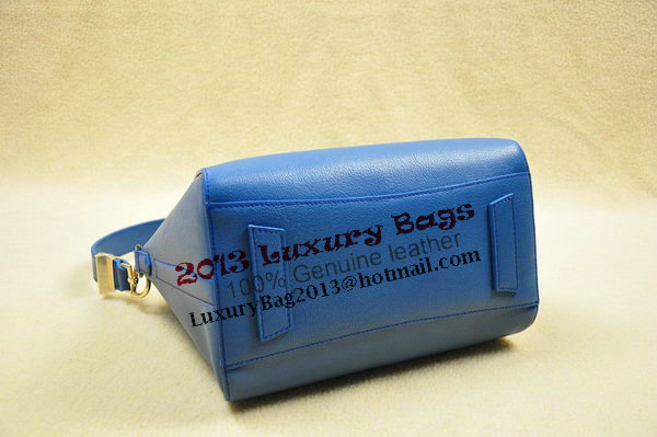 Givenchy Small Antigona Bag Original Leather 1800 Blue Givenchy Small Antigona Bag Original Leather 1800 Blue