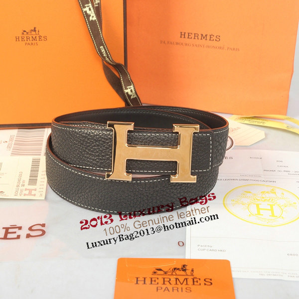 Hermes Imported Belt HR1002B Black Hermes Imported Belt HR1002B Black
