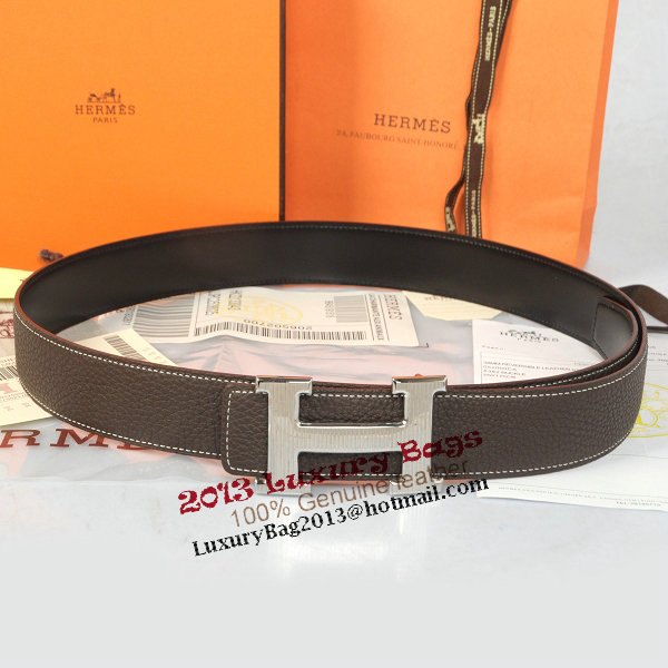 Hermes Imported Belt HR1002D Dark Brown Hermes Imported Belt HR1002D Dark Brown