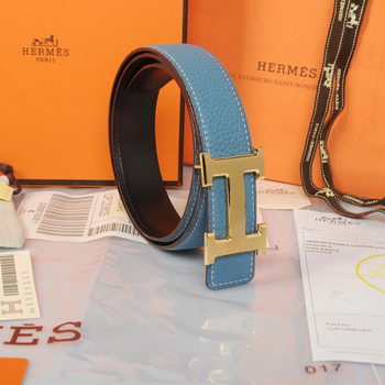 Hermes Imported Belt HR1002I Light Blue Hermes Imported Belt HR1002I Light Blue