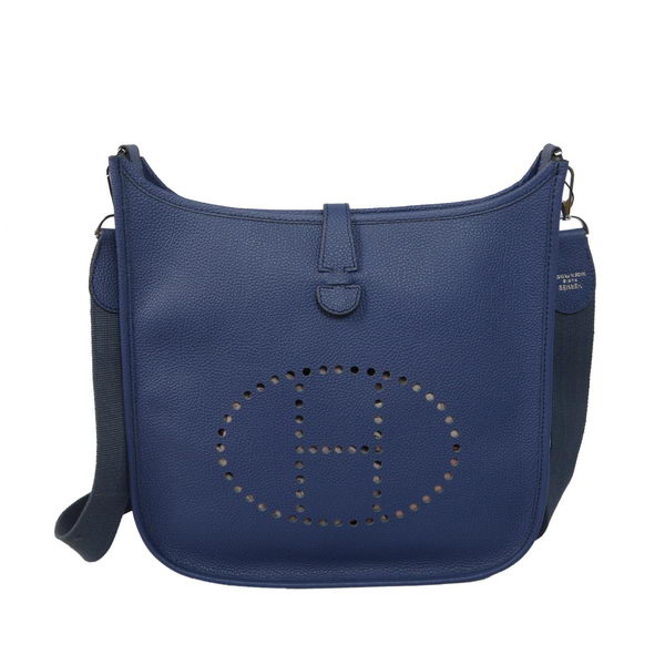 Hermes Evelyne Messenger Bag H1608 Dark Blue Hermes Evelyne Messenger Bag H1608 Dark Blue