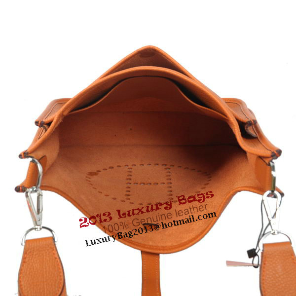 Hermes Evelyne Messenger Bag H1608 Orange Hermes Evelyne Messenger Bag H1608 Orange