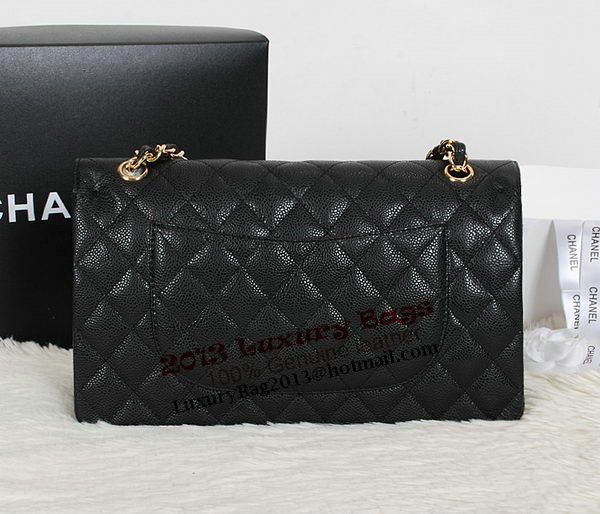 Chanel Classic Flap Bag 1113 Black Original Cannage Pattern Leather Gold Chanel Classic Flap Bag 1113 Black Original Cannage Pattern Leather Gold