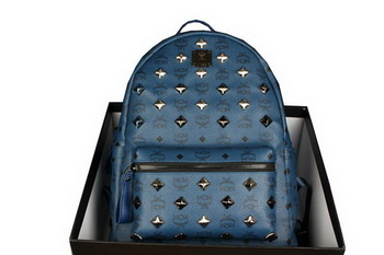 MCM Stark Backpack mini in Calf Leather 8031 RoyalBlue MCM Stark Backpack mini in Calf Leather 8031 RoyalBlue